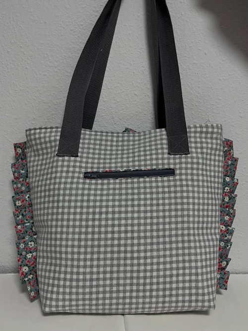 BOLSO VICHY GRIS
